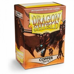 Dragon Shield Sleeves: Standard- Matte Copper