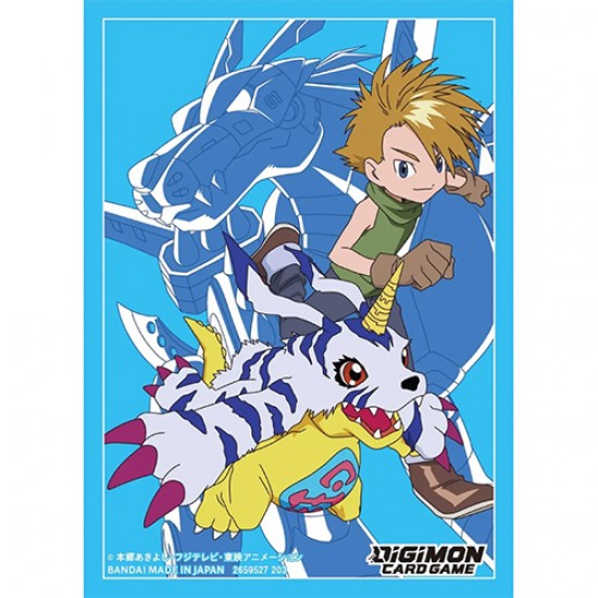 Digimon Card Game Official Sleeves (60) - Gabumon & Matt