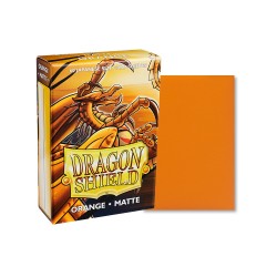 Dragon Shield Sleeves: Japanese- Matte Orange (60 ct.)